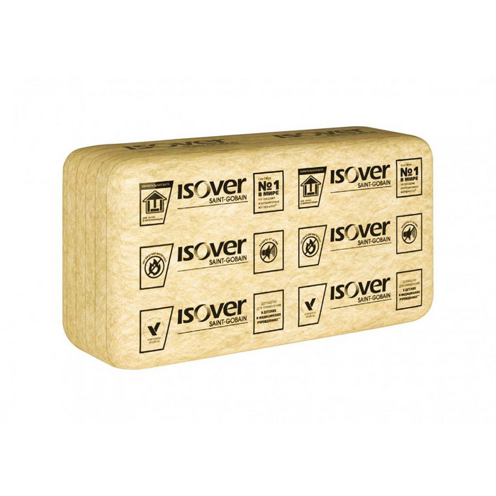 Утеплитель Isover Каркас-П34 100х610х1170